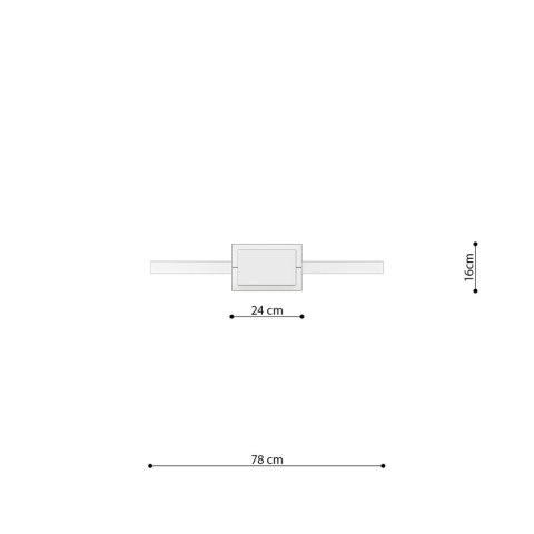 Lampa wisząca RIO 78 złoty połysk LED 3000K