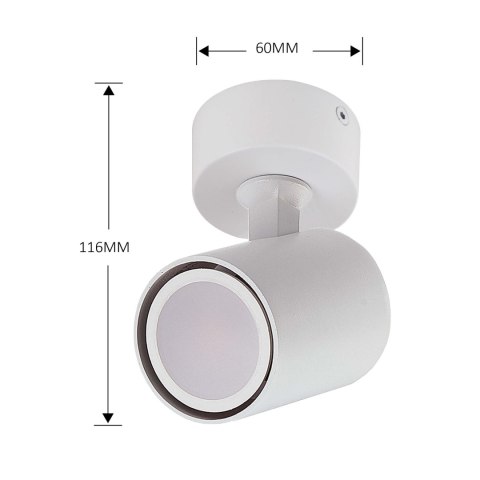 Spot Snow New 1 biały 1xGU10 Light Prestige