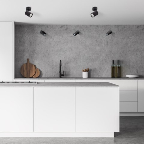 Spot Snow New 1 czarny 1xGU10 Light Prestige