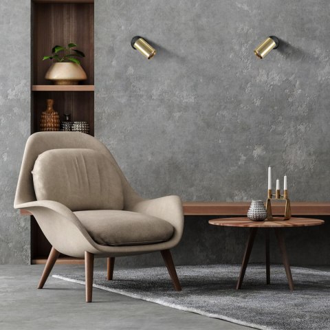 Spot Snow New 1 złoty 1xGU10 Light Prestige