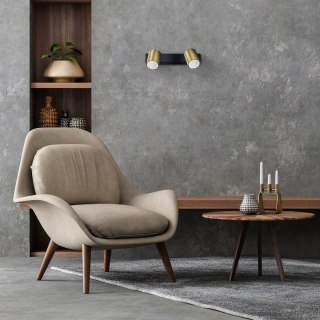 Spot Snow New 2 złoty 2xGU10 Light Prestige