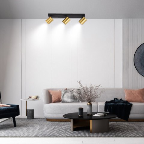 Spot Snow New 3 złoty 3xGU10 Light Prestige