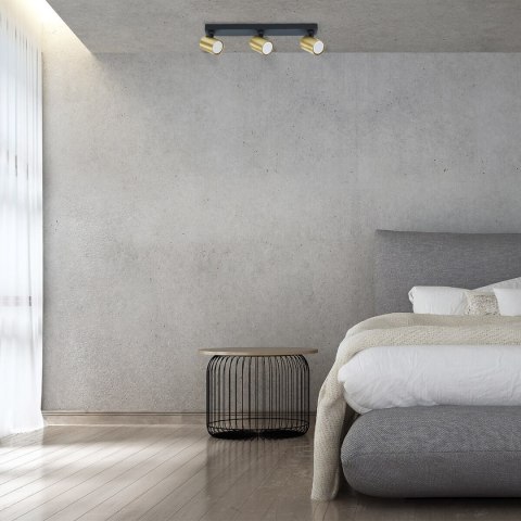 Spot Snow New 3 złoty 3xGU10 Light Prestige