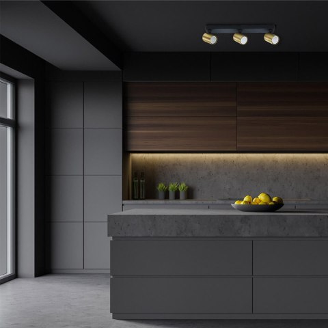 Spot Snow New 3 złoty 3xGU10 Light Prestige