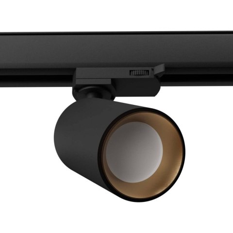 TIVA czarny GU10 3000K 7W 540lm