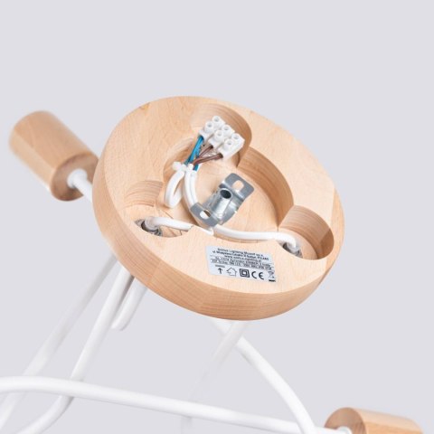 Żyrandol EMBER 3 biały