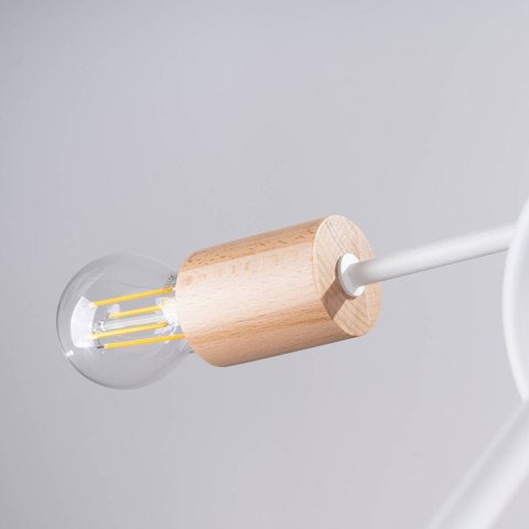 Żyrandol EMBER 5 biały