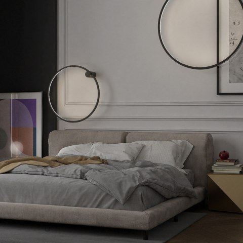 Kinkiet Mirror L czarny IP44 LED CCT Light Prestige