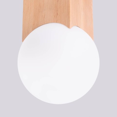 Plafon SOLIS naturalne drewno