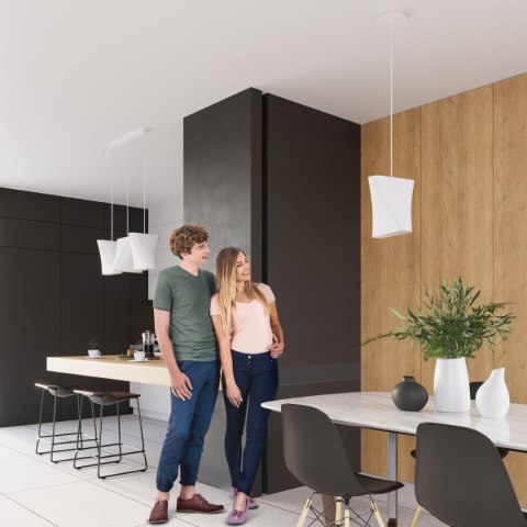 Żyrandol BLUM 3 biały Sollux