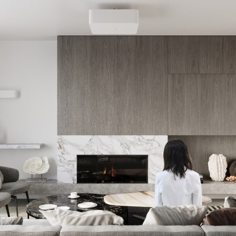 Żyrandol LOKKO 45 biały