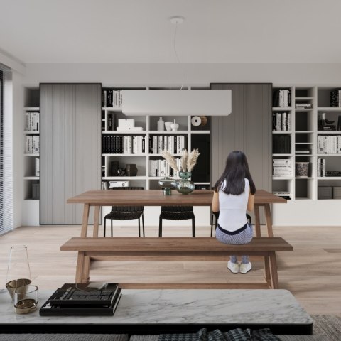 Żyrandol SANTA 120 biały Sollux