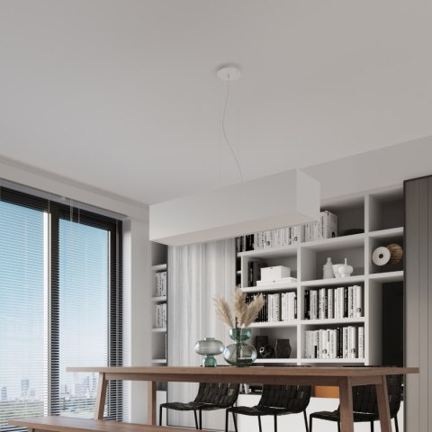 Żyrandol SANTA 120 biały Sollux