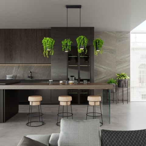 Lampa wisząca KUKKIA czarna