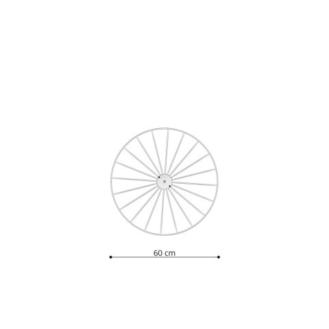 Lampa wisząca SIRKEL 60 czarny