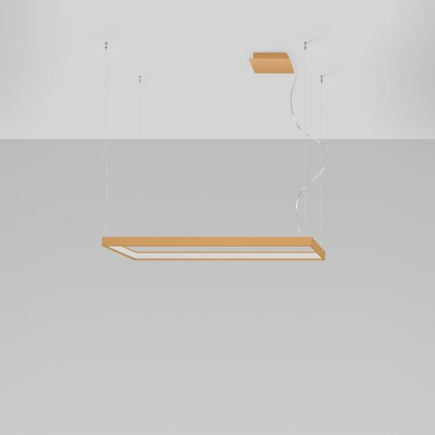 Żyrandol TUULA M złoty LED 4000K