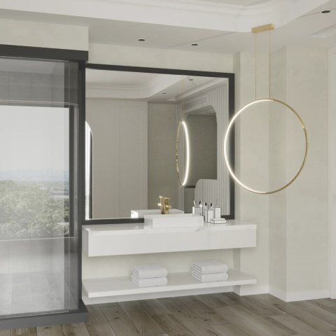 Lampa Wisząca Loop M 1xLED czarna IP44 PL0119-85-BK