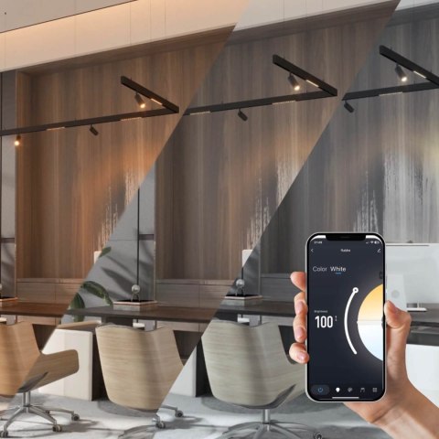 Lampa Wisząca Omikron Smart 6W Magnet Line LED czarny TLV-08-11TU