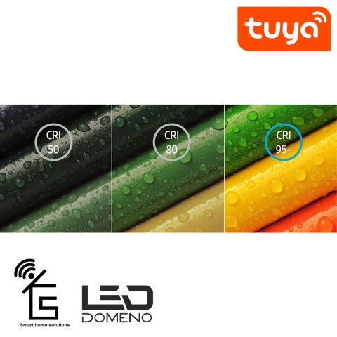 Linia LED Do Szyn Magnetycznych DDCX-FG300-TY TUYA 12W CCT Czarna