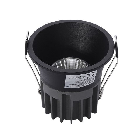 Oprawa wpuszczana PZE-921 IP44 6W 3000K czarny