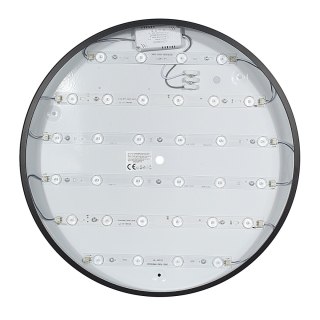 Plafon Natynkowy LED 40cm Okrągły BB01 40W 3000K Czarny