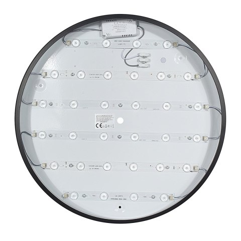 Plafon Natynkowy LED 40cm Okrągły BB01 40W 4000K Czarny