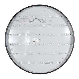 Plafon Natynkowy LED 50cm Okrągły BB02 50W 3000K Czarny