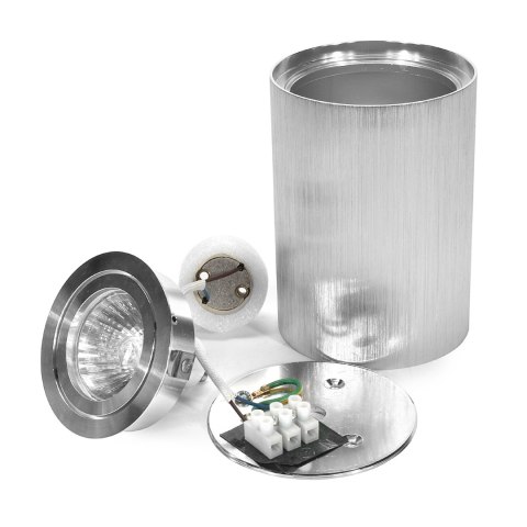 Syntron Tuba Gu10 srebrna szczotkowana