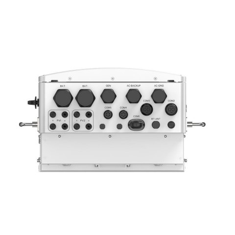 Inverter Fotovoltaico Solis Trifase Ibrido On-Grid/Off-Grid 10kW, Doppio MPPT, Schermo LCD, WiFi Meter e TA Inclusi, Garanzia 10