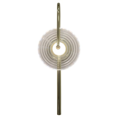 Kinkiet Plato transparentny LED CCT Light Prestige