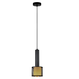 Lampa wisząca Amo czarna 1xE27 Light Prestige