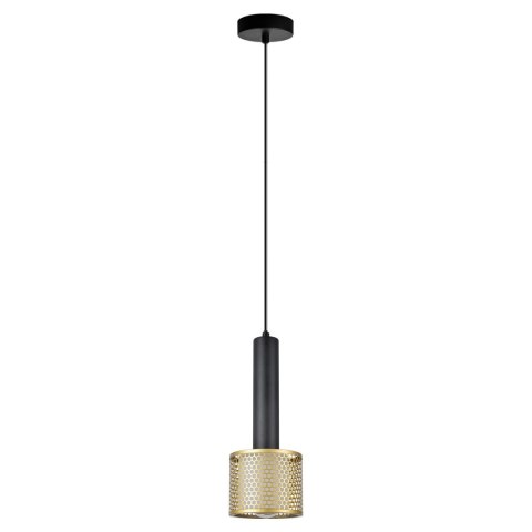 Lampa wisząca Amo złoto-czarna 1xE27 Light Prestige