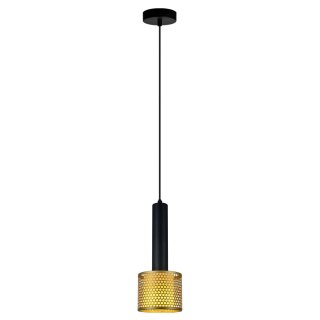 Lampa wisząca Amo złoto-czarna 1xE27 Light Prestige