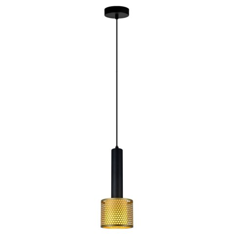 Lampa wisząca Amo złoto-czarna 1xE27 Light Prestige