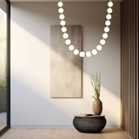 Lampa wisząca Dorado Rope 4 m złota LED CCT Light Prestige