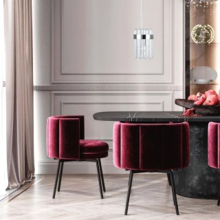 Lampa wisząca Vetro 1 chrom 1xE14 Light Prestige