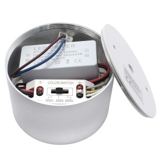 Oprawa Sufitowa LED PZE-MKL907 9W CCT 3000K-6000K Biała