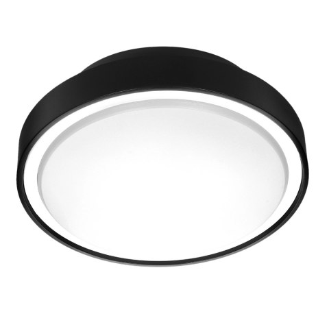 Plafon sufitowy PIR P2582-E27-S E27x2 czarny