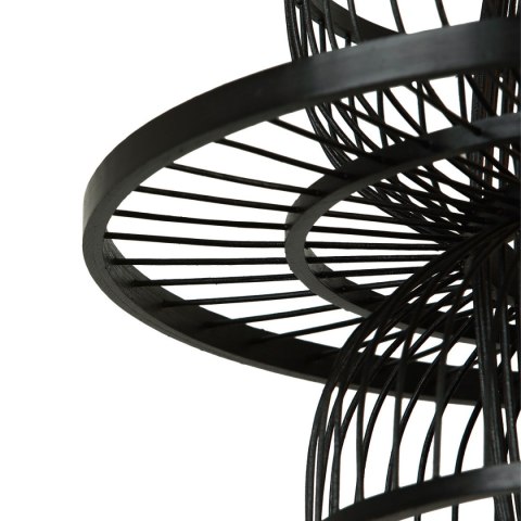 Rattanowa lampa wisząca Astra czarna 1xE27 Light Prestige