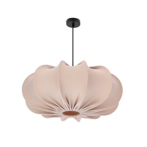 CAFEE lampa wisząca 52cm czarny 1x40W E27 abażur frappe