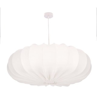 CAFEE lampa wisząca 66cm biały 1x40W E27 abażur latte