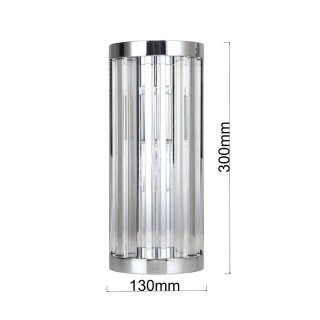 Light Prestige Kinkiet Vetro chrom 1xE14