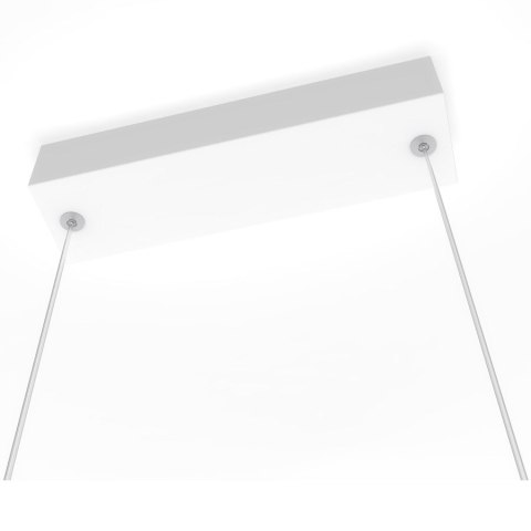 Lampa wisząca Mirror L biała IP44 LED CCT Light Prestige