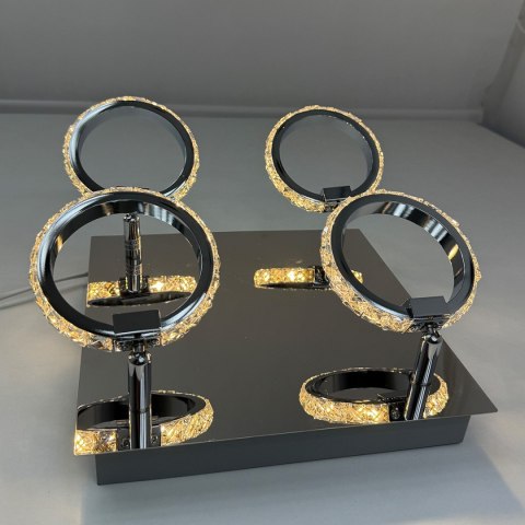 Plafon Carrara srebrny LED 3000K Light Prestige