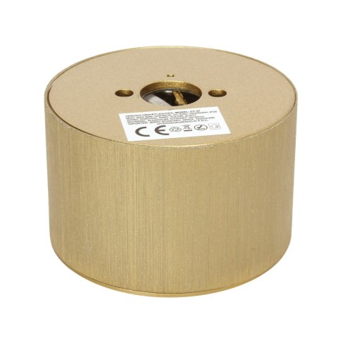 Lampa Tuba GX53 natynkowa złota CY-27