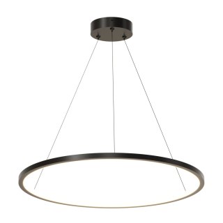 Yaskr Lampa Wisząca Ringa LED czarna PL0150-BK