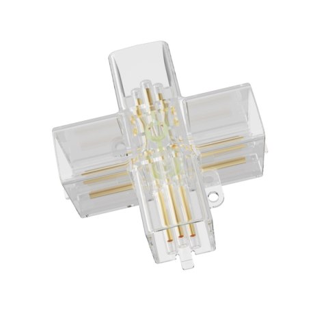 Łącznik X elektryczny do oświetlenia modułowego Geometric System New Light Prestige