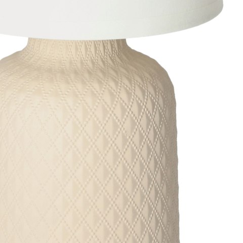 LAMPA STOŁOWA INER LAMPA GABINETOWA 1X40W E14 BEŻOWY