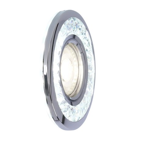 SK-92 CH/TR GU10 50W+LED SMD 3W 230V CHROM oczko sufitowe lampa sufitowa