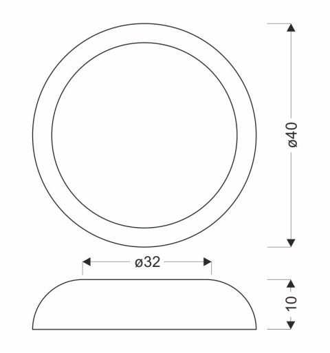 CALABRIA LAMPA SUFITOWA PLAFON BIAŁO DREWNIANY 24W LED 40X32 CM KLOSZ BIAŁY
